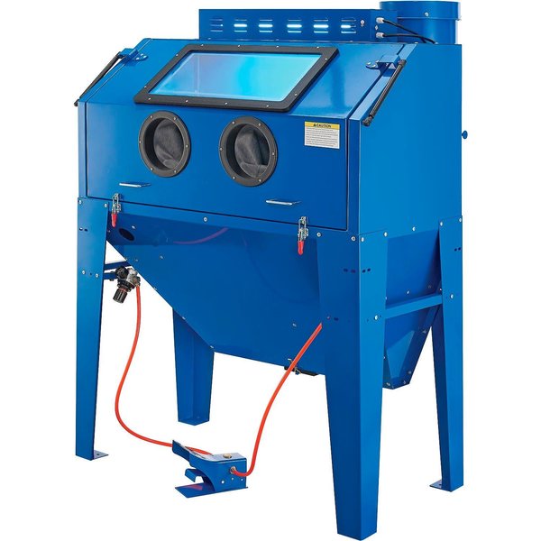 Global Industrial Industrial Sandblast Cabinet, 420L Capacity 320775